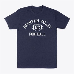 Mountain Valley North Carolina Football Classic Dad T-Shirt