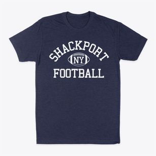 Shackport New York Football Classic Dad T-Shirt