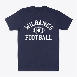 Wilbanks North Carolina Football Classic Dad T-Shirt