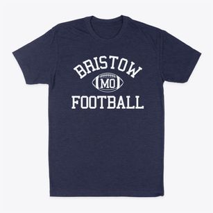 Bristow Missouri Football Classic Dad T-Shirt