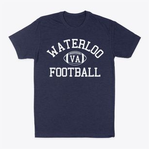 Waterloo Virginia Football Classic Dad T-Shirt