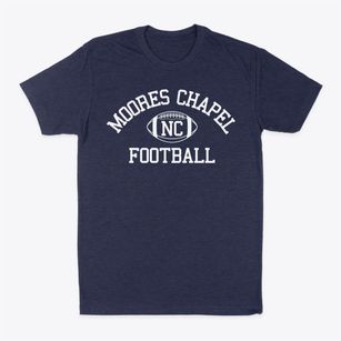 Moores Chapel North Carolina Football Classic Dad T-Shirt