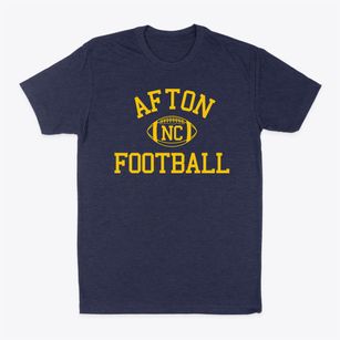 Afton North Carolina Football Classic Dad T-Shirt
