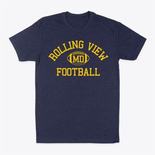 Rolling View Maryland Football Classic Dad T-Shirt
