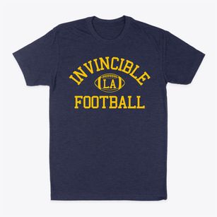 Invincible Louisiana Football Classic Dad T-Shirt