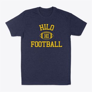 Hilo Hawaii Football Classic Dad T-Shirt