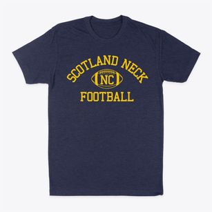 Scotland Neck North Carolina Football Classic Dad T-Shirt