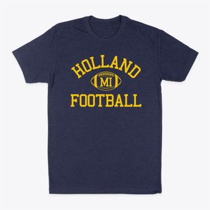 Holland Michigan Football Classic Dad T-Shirt