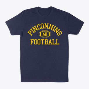 Pinconning Michigan Football Classic Dad T-Shirt