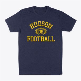 Hudson Ohio Football Classic Dad T-Shirt