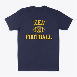 Zeb Oklahoma Football Classic Dad T-Shirt