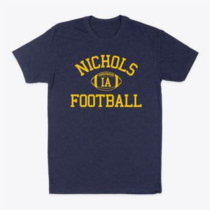 Nichols Iowa Football Classic Dad T-Shirt