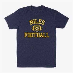 Niles Kansas Football Classic Dad T-Shirt