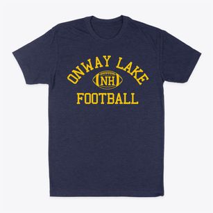 Onway Lake New Hampshire Football Classic Dad T-Shirt