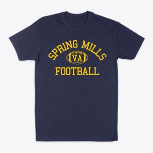 Spring Mills Virginia Football Classic Dad T-Shirt