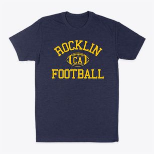 Rocklin California Football Classic Dad T-Shirt