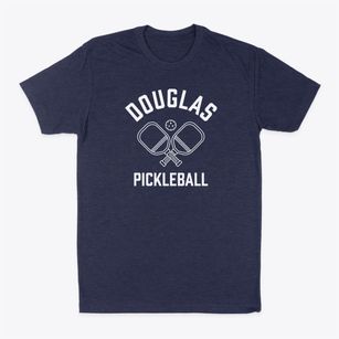 Douglas Wyoming Pickleball Classic Dad T-Shirt