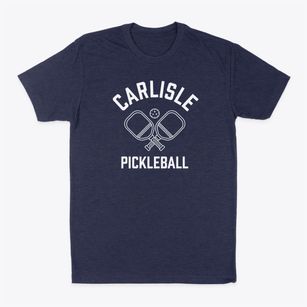 Carlisle Massachusetts Pickleball Classic Dad T-Shirt