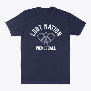 Lost Nation New Hampshire Pickleball Classic Dad T-Shirt