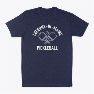 Lucerne-in-maine Maine Pickleball Classic Dad T-Shirt