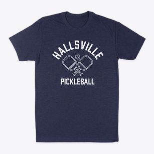 Hallsville Missouri Pickleball Classic Dad T-Shirt