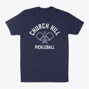 Church Hill Pennsylvania Pickleball Classic Dad T-Shirt