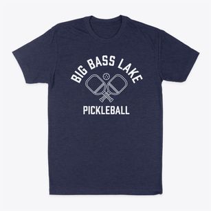 Big Bass Lake Pennsylvania Pickleball Classic Dad T-Shirt