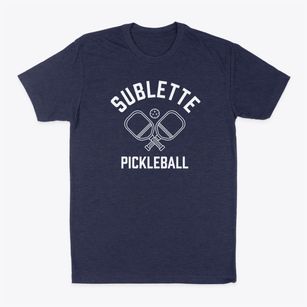 Sublette Kansas Pickleball Classic Dad T-Shirt