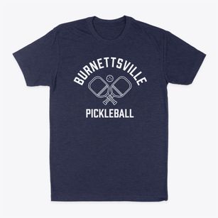 Burnettsville Indiana Pickleball Classic Dad T-Shirt