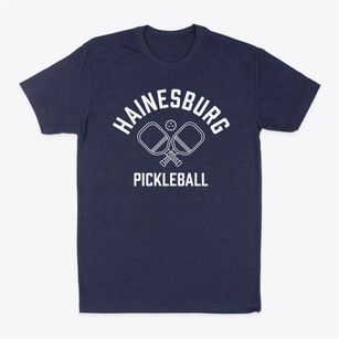 Hainesburg New Jersey Pickleball Classic Dad T-Shirt