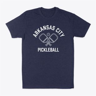 Arkansas City Kansas Pickleball Classic Dad T-Shirt
