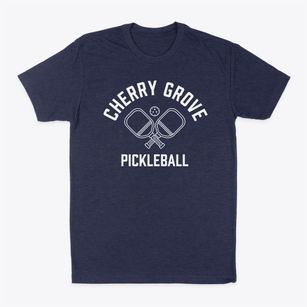 Cherry Grove Oregon Pickleball Classic Dad T-Shirt
