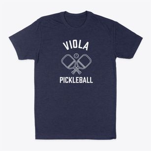 Viola Idaho Pickleball Classic Dad T-Shirt