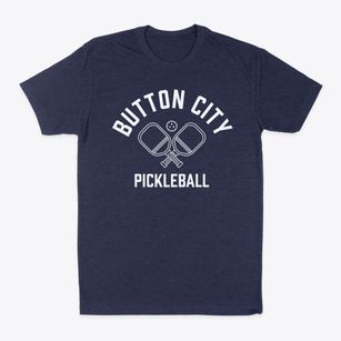 Button City New York Pickleball Classic Dad T-Shirt