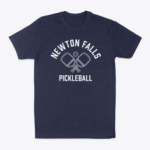 Newton Falls New York Pickleball Classic Dad T-Shirt