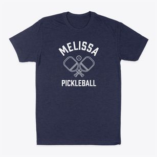 Melissa Texas Pickleball Classic Dad T-Shirt