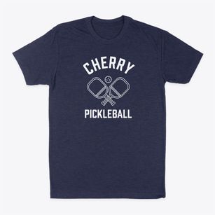 Cherry West Virginia Pickleball Classic Dad T-Shirt