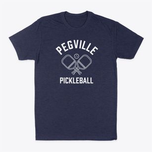 Pegville Connecticut Pickleball Classic Dad T-Shirt
