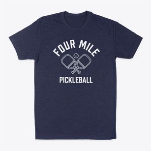 Four Mile West Virginia Pickleball Classic Dad T-Shirt