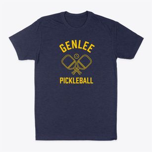 Genlee North Carolina Pickleball Classic Dad T-Shirt