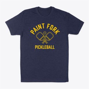 Paint Fork North Carolina Pickleball Classic Dad T-Shirt