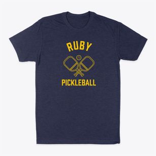 Ruby Arizona Pickleball Classic Dad T-Shirt