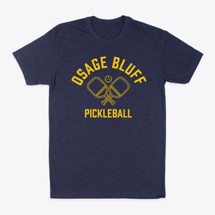 Osage Bluff Missouri Pickleball Classic Dad T-Shirt