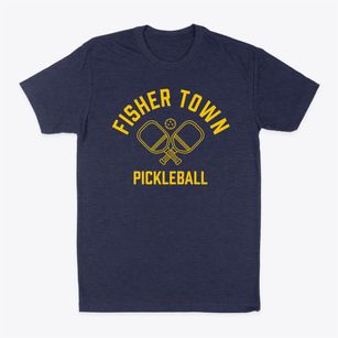 Fisher Town North Carolina Pickleball Classic Dad T-Shirt