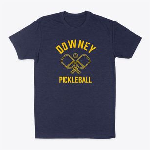 Downey California Pickleball Classic Dad T-Shirt