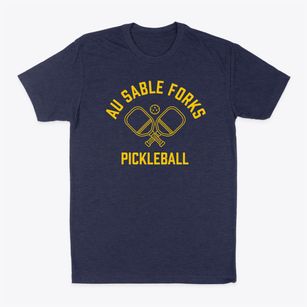 Au Sable Forks New York Pickleball Classic Dad T-Shirt