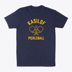 Kasilof Alaska Pickleball Classic Dad T-Shirt
