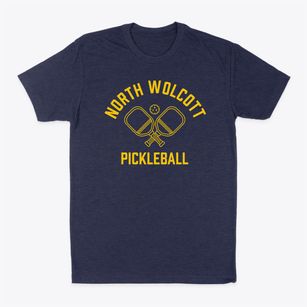 North Wolcott New York Pickleball Classic Dad T-Shirt