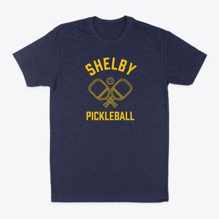 Shelby Missouri Pickleball Classic Dad T-Shirt