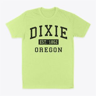 Dixie Oregon Classic Established Classic Dad T-Shirt